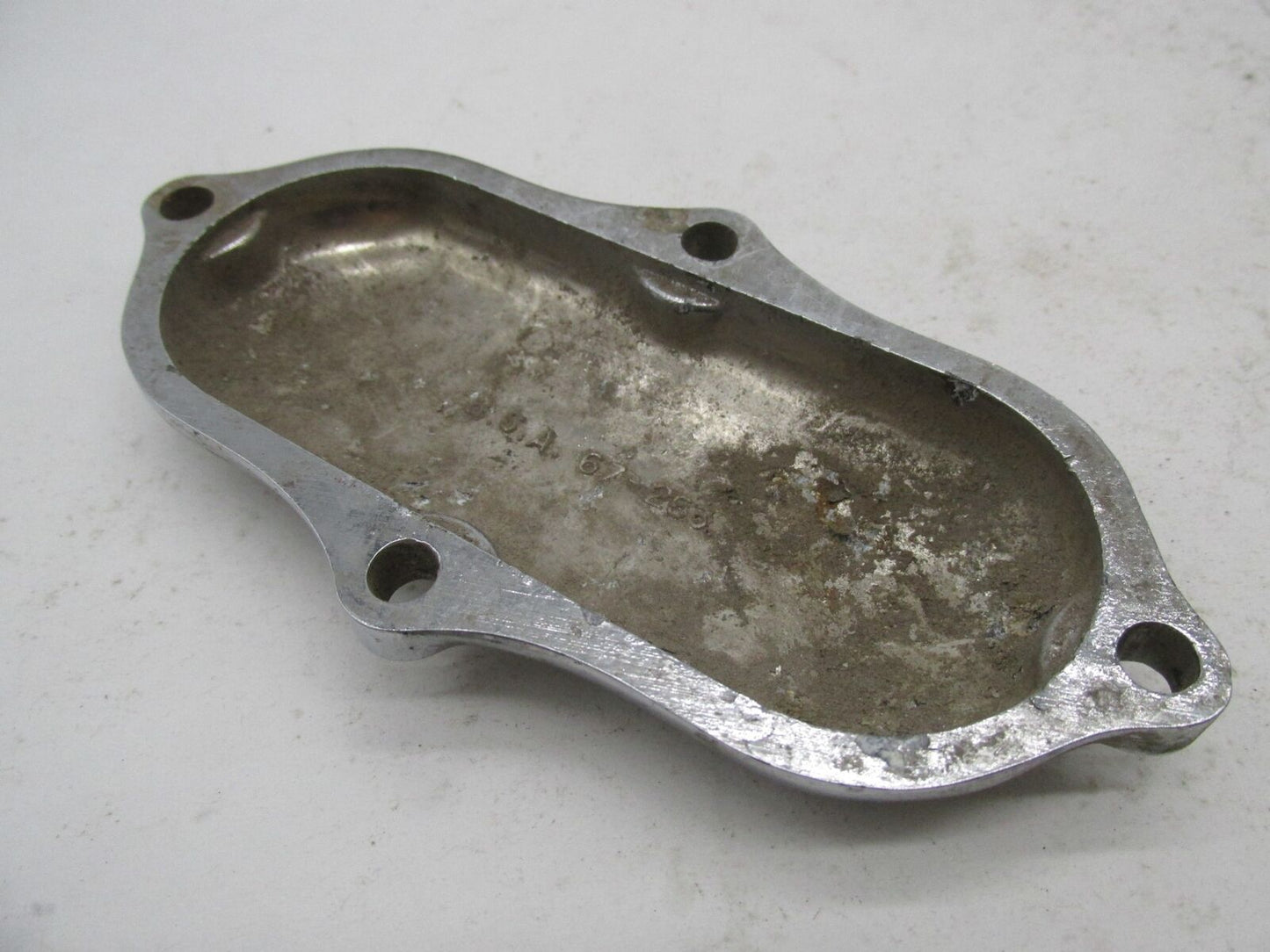BSA Vintage Original A7 A10 Polished Rocker Box Inspection Cover 67-263
