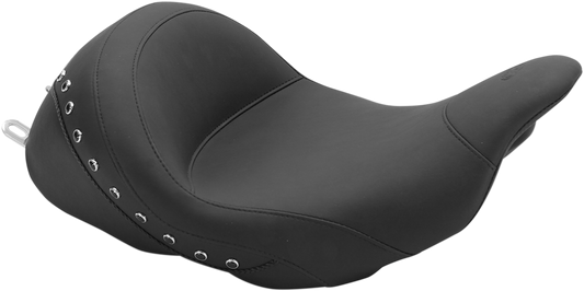 Mustang Lowdown Solo Seats Black Studded 76082
