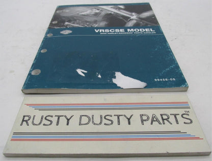 Harley Davidson Official Factory 2005 VRSCSE Model Parts Catalog 99458-05