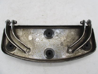 Pair of Harley-Davidson Genuine Driver Floorboards Base Plates and Rubber Pads