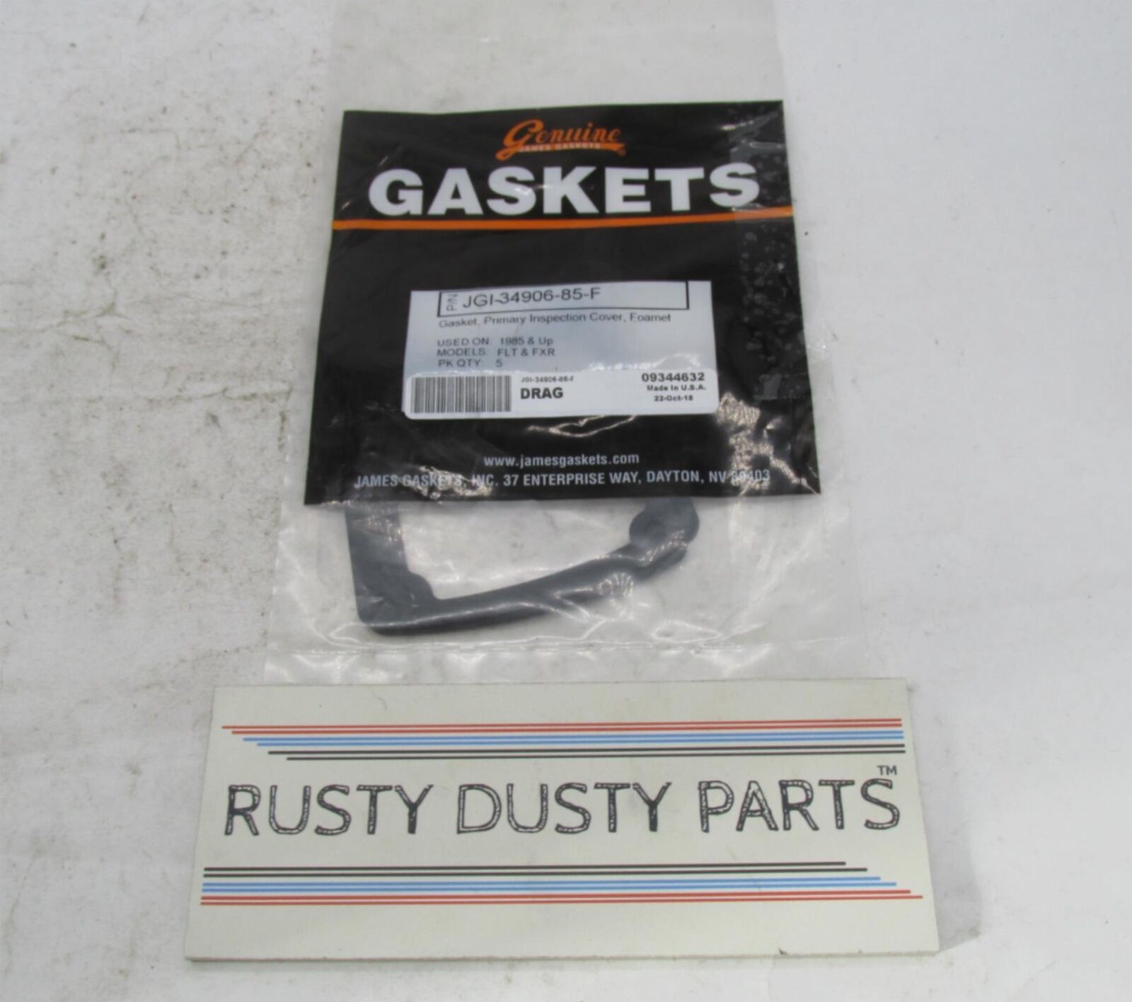 Lot of 4 Harley Davidson James Primary Inspection Cover Gaskets JGI-34906-85-F