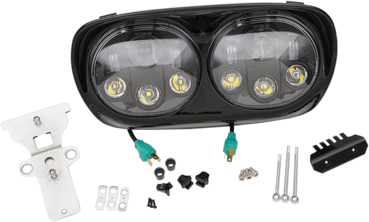 Headwinds LED Headlight Assembly 5 3/4 Black 8-9552-02BA