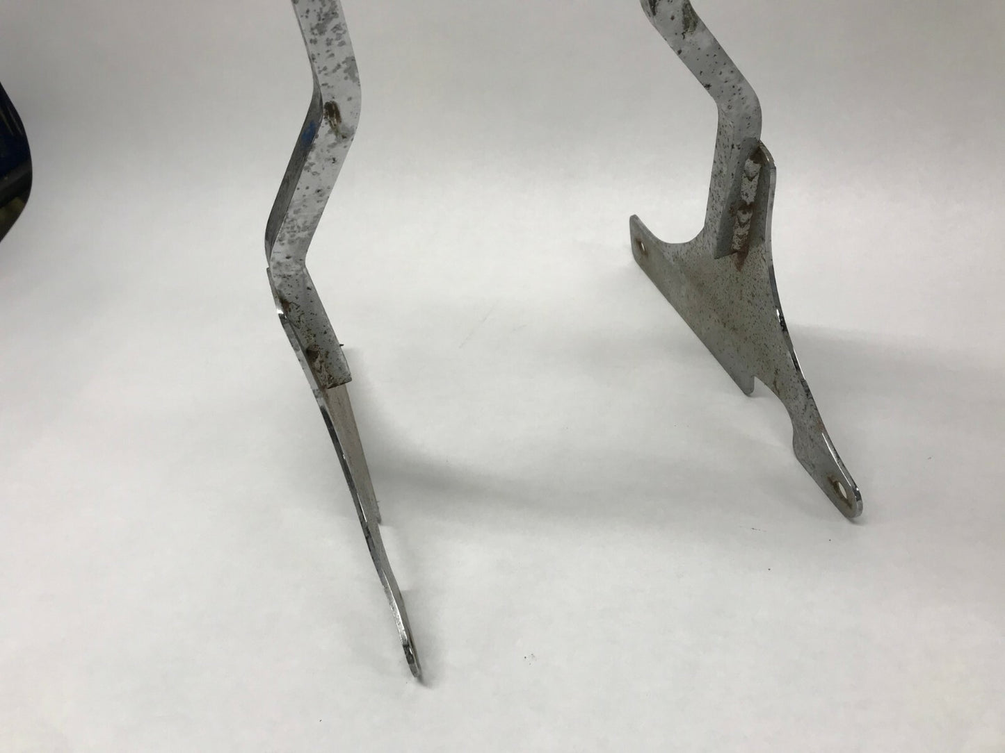 Harley Davidson Softail Sissy Bar Sideplates Chrome FXST FL Upright Ri