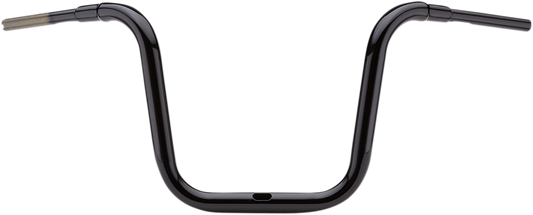 LA Choppers 1 1/2" Traditional Ape Hanger Handlebars 14" Black LA-7314-14B