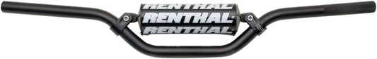 Renthal 7/8in. Mini Racer Handlebar 65SX Mini Bend - Black 82301BK09219