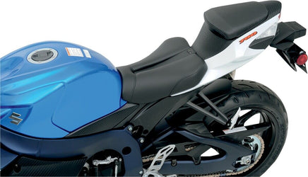 Saddlemen Gel-Channel Track - CF One-Piece Solo Seat with Rear Cover 0810-S029