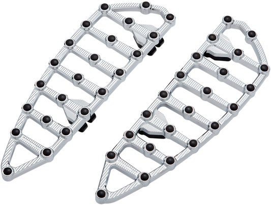 Arlen Ness MX Floorboards Chrome Rider 06-890