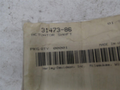 Harley Davidson Genuine NOS Actuator Shaft 31473-86