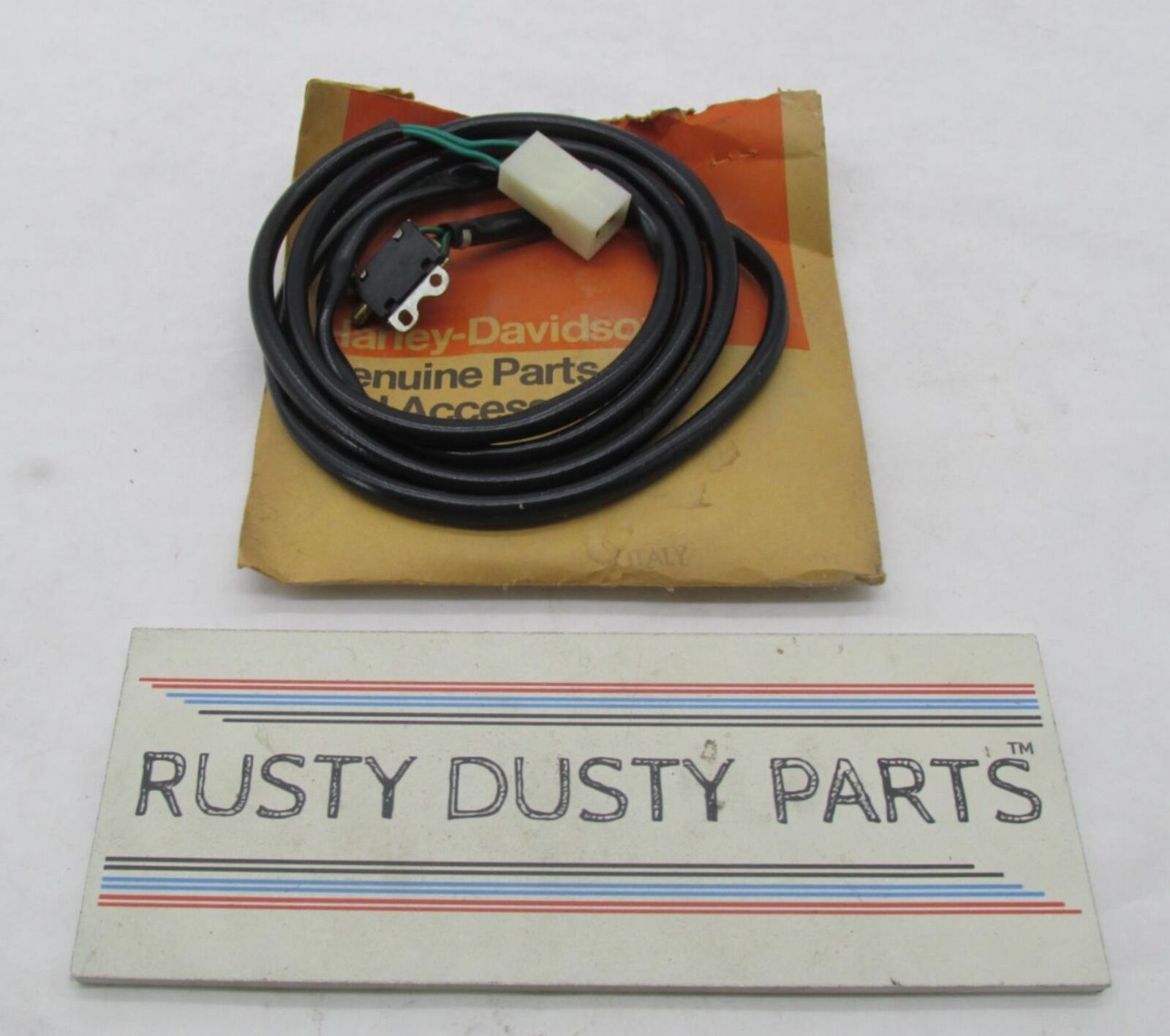 Harley Genuine NOS Aermacchi Front Spotlight Switch Wiring Assembly 70423-75P