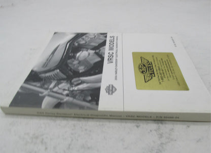 Harley Official Factory 2004 VRSC V-Rod Electrical Diagnostics Manual 99499-04