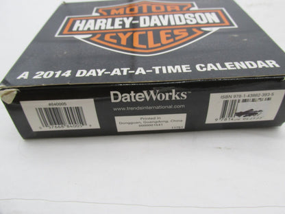Harley-Davidson 2014 Day-At-A-Time Calendar 840005 by Dateworks