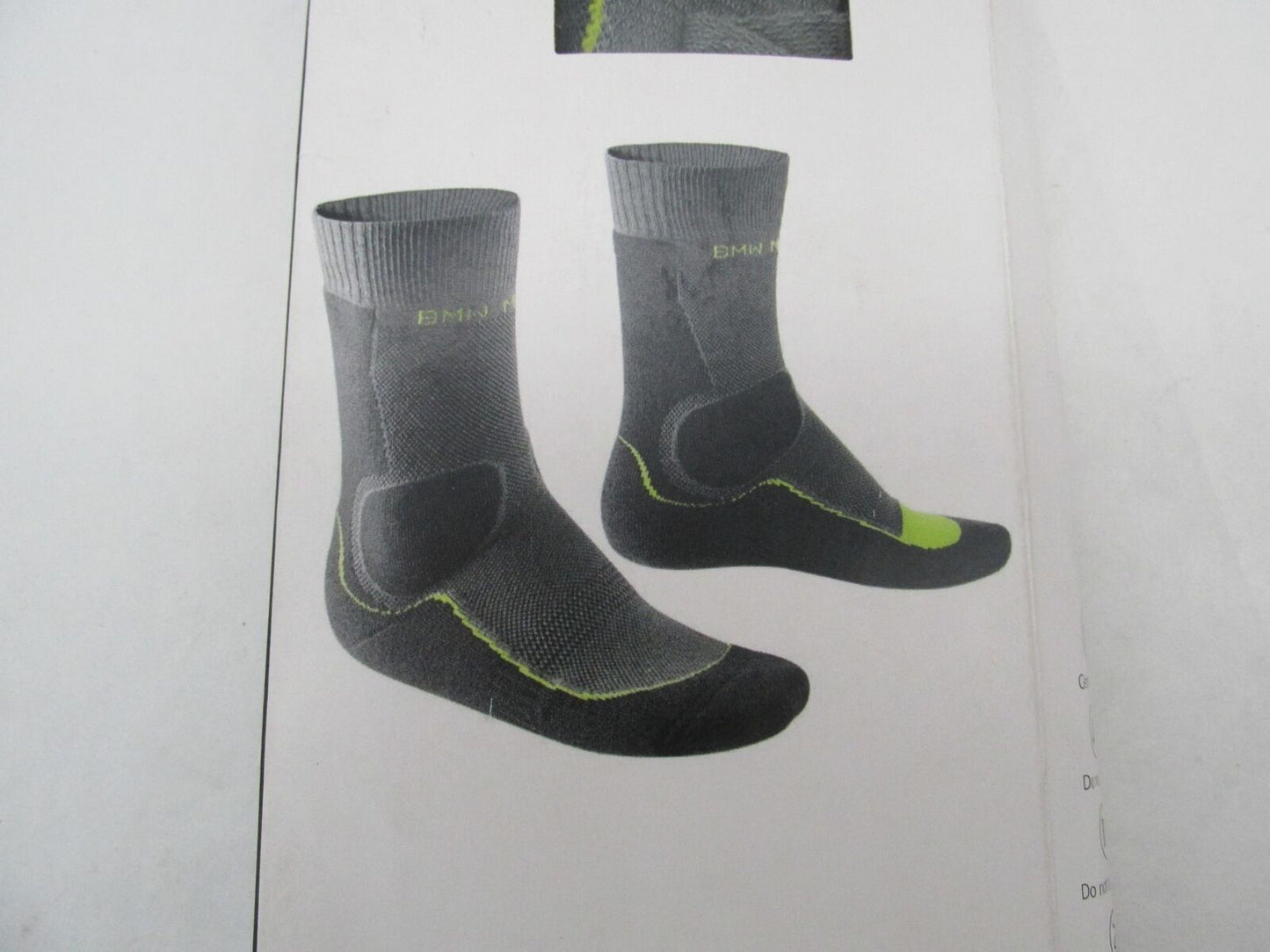 BMW Motorcycle Functional summer socks Mens Size 35-38 76 24 8 553 607