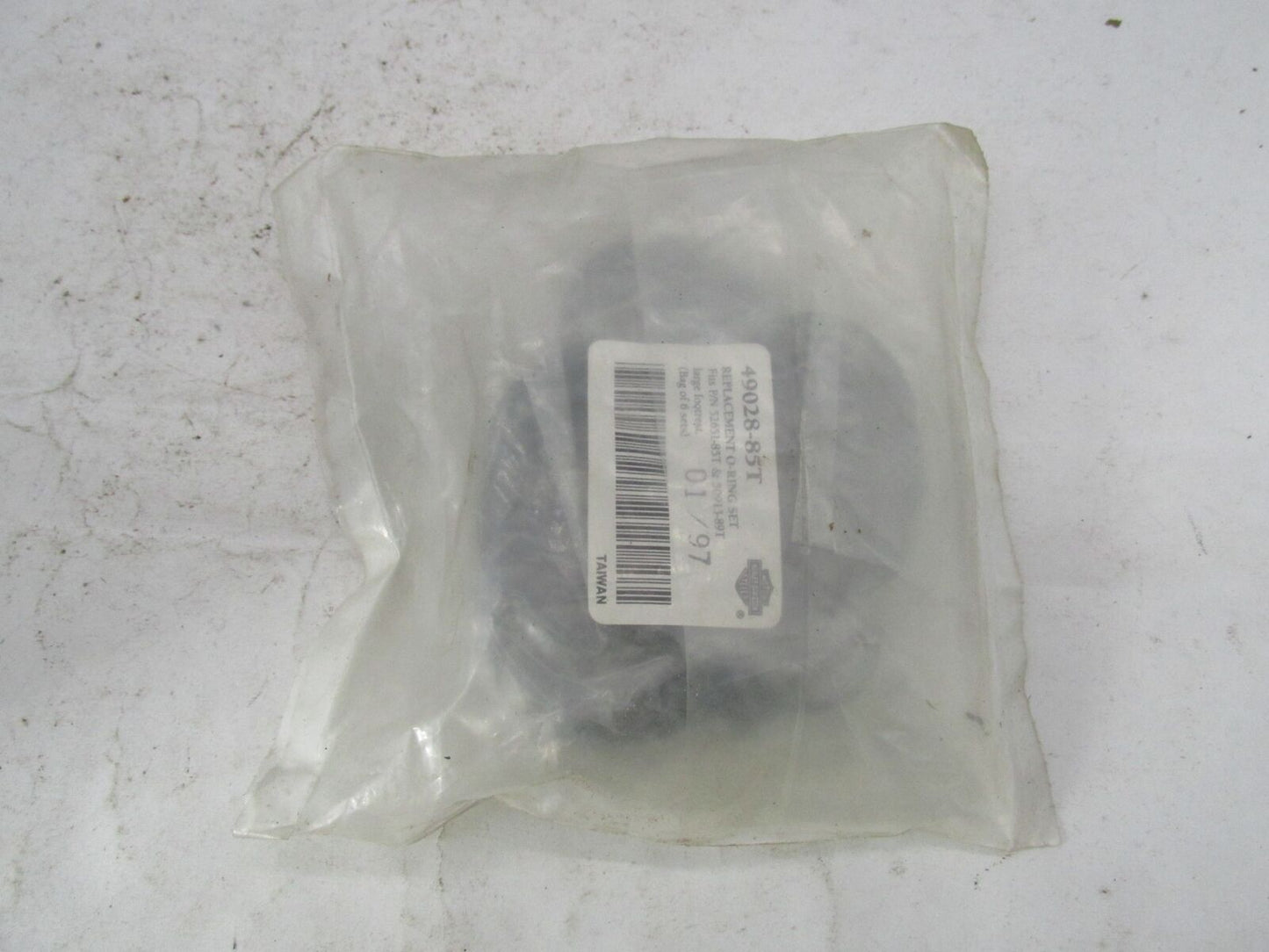 Harley Davidson Genuine NOS O-Ring Set 49028-85T