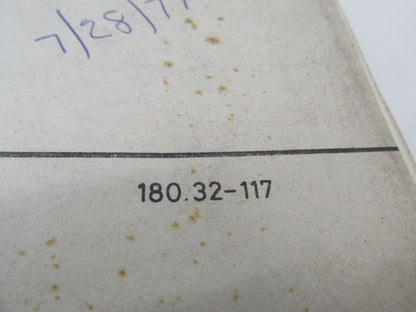 Bultaco Original Factory Frontera 180 Catalog Parts List 180.32-117