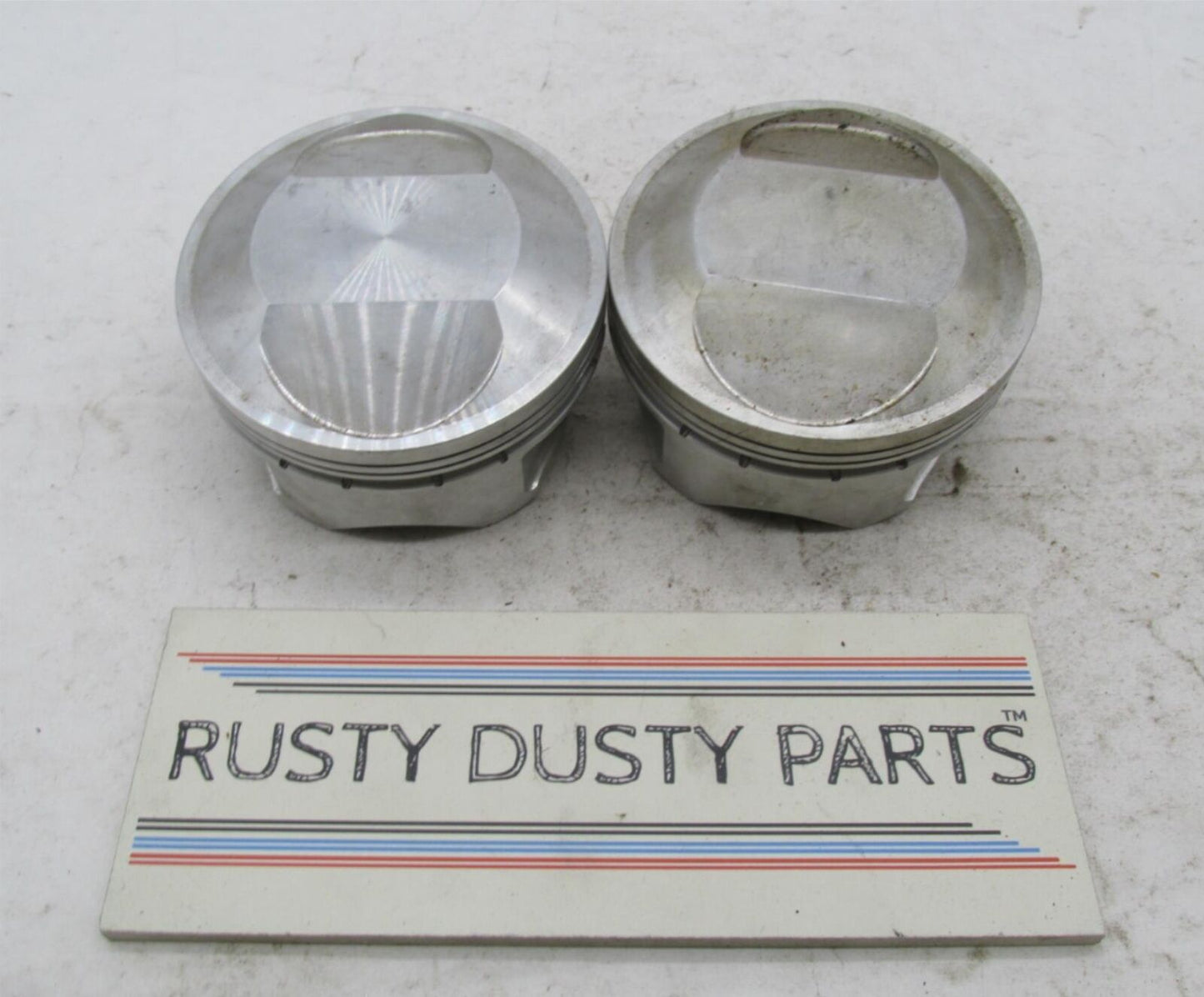Pair of Harley Davidson Ross NOS High Performance Over Sized C&A Pistons