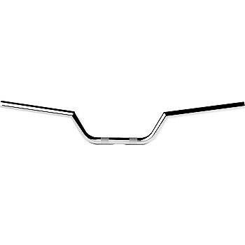 LA Choppers 1in. Valley Handlebars 1" Chrome LA-7332-01