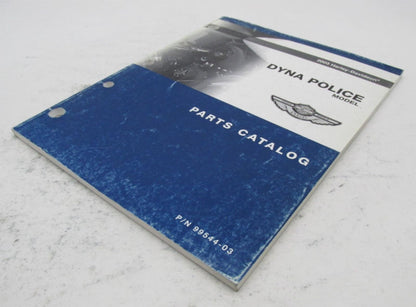 Harley-Davidson Official Factory 2003 Dyna Police Models Parts Catalog 99544-03