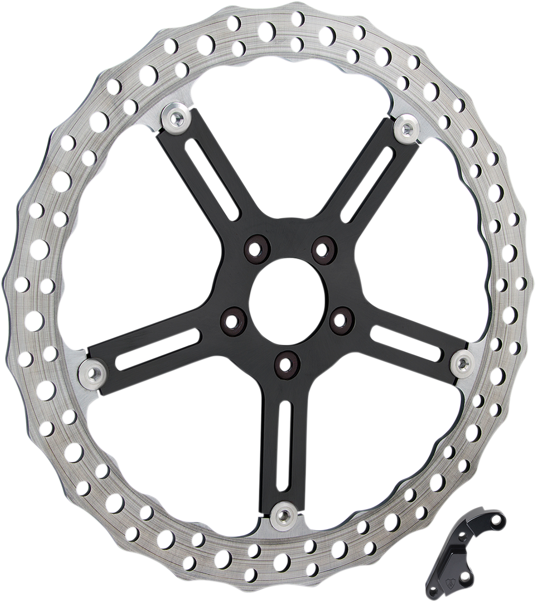 Arlen Ness Jagged Rotors 11.8" Right 02-995