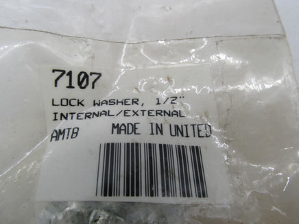 Lot of 6 Harley Davidson Genuine NOS Internal / External Lock Washers 7107