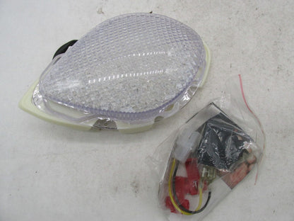 Topzone 04-08 Yamaha Roadstar LED Integrated Turn Signal Tail Light TZH-168-INT