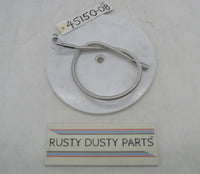 Harley Davidson NOS Stainless Steel Braided Diamond Back Brake Line 24" 45150-08