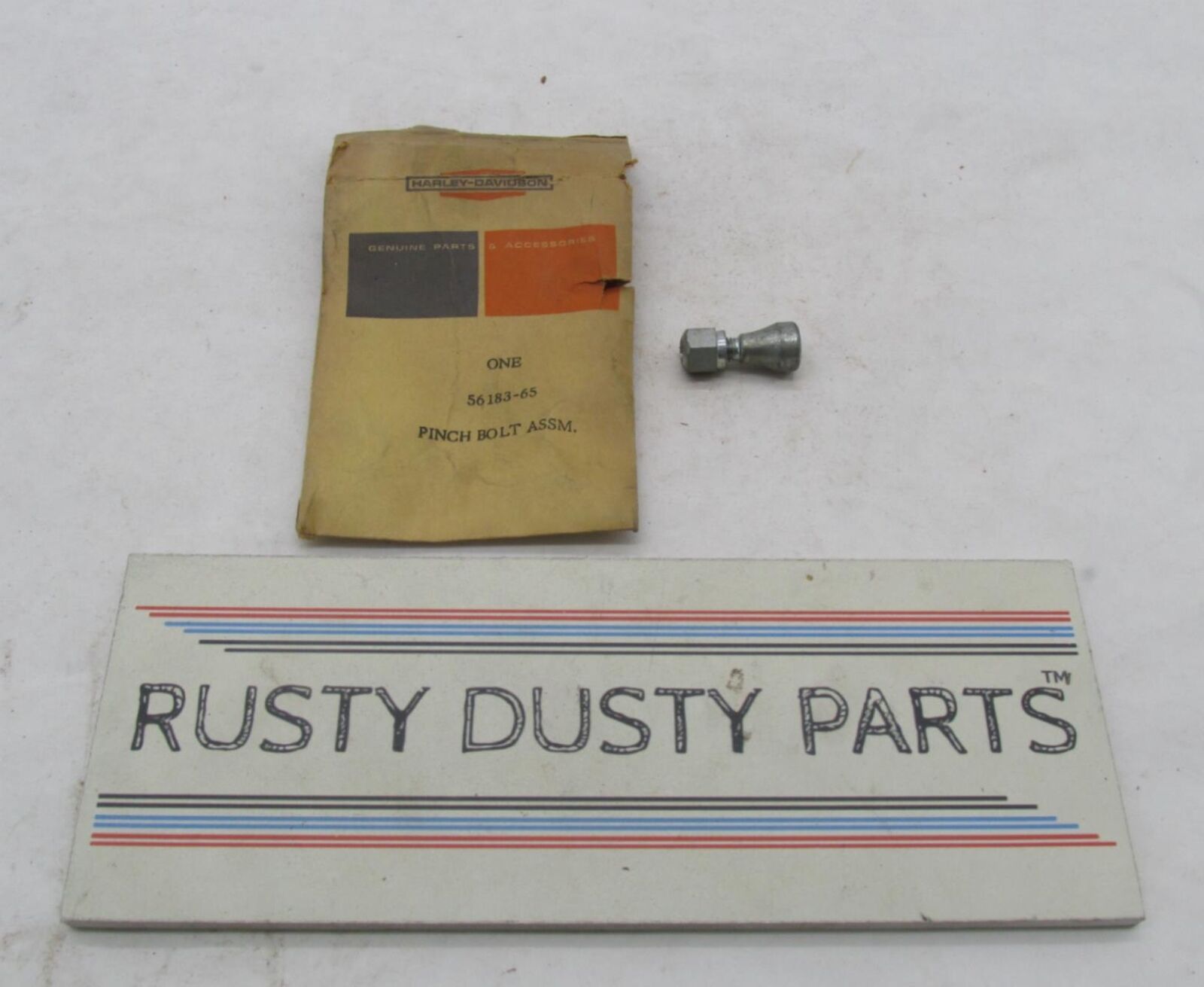 Harley-Davidson Genuine NOS Aermacchi Rapido Handlebar Pinch Bolt 56183-65
