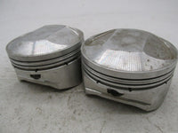 Pair of Harley Davidson Ross NOS High Performance Over Sized 100MM Pistons