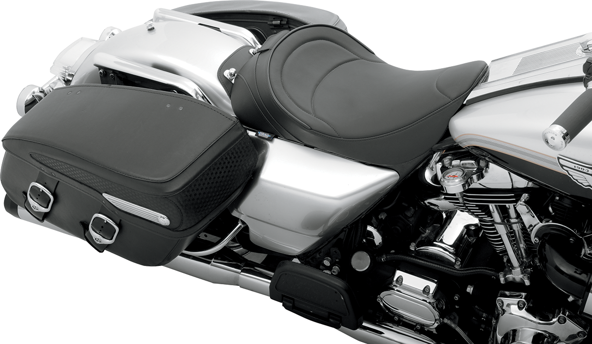 Drag Specialties Solo Front Seat Mild Stitch 0801-0493