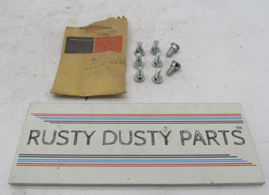 Lot of 8 Harley-Davidson Genuine Aermacchi Brake Cable Clamp Screws 42270-66P