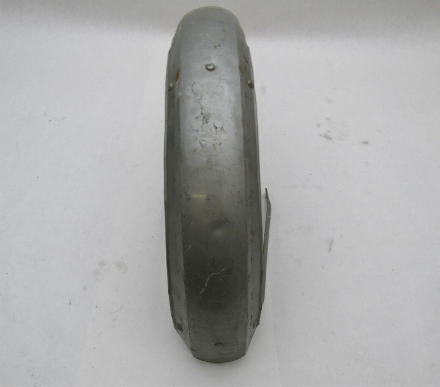 Vintage 4.5" Wide Metal Gray Front Fender Chopper Bobber Triumph BSA Harley