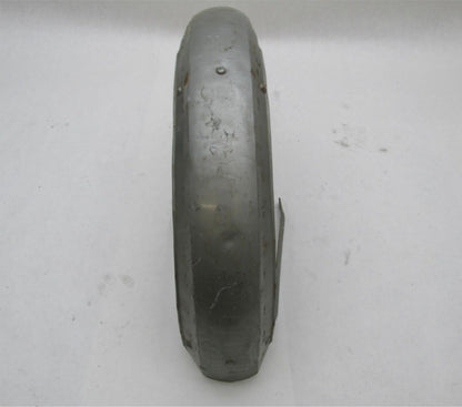 Vintage 4.5" Wide Metal Gray Front Fender Chopper Bobber Triumph BSA Harley
