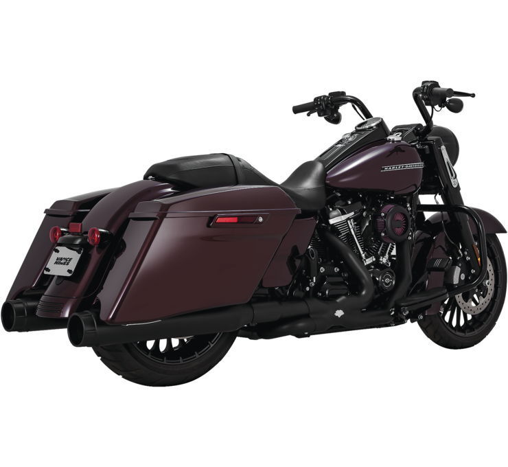 Vance & Hines Torquer 450 Slip-Ons Black 46674