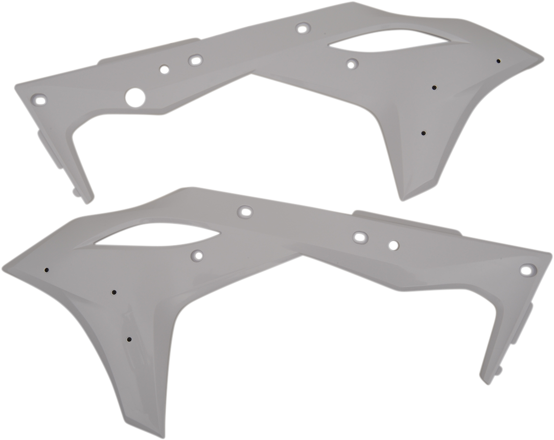 Cycra Powerflow Intake Radiator Shrouds White 1CYC-1868-42