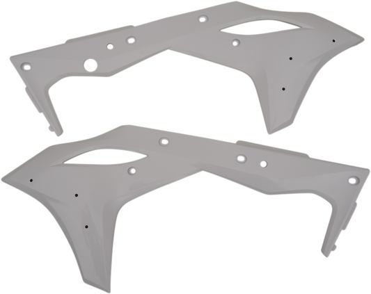 Cycra Powerflow Intake Radiator Shrouds White 1CYC-1868-42