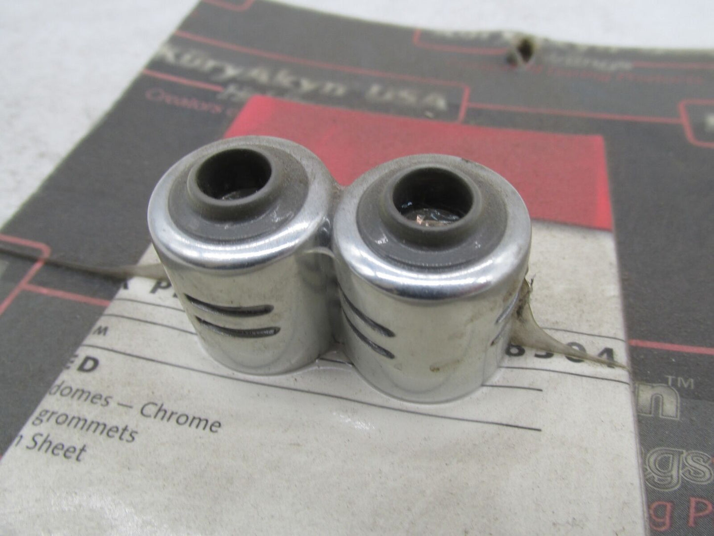 Harley Davidson Kuryakyn Small Chrome Spark Plug Covers Firedomes 0940-0448 8304