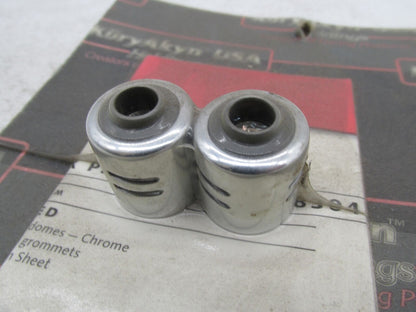Harley Davidson Kuryakyn Small Chrome Spark Plug Covers Firedomes 0940-0448 8304