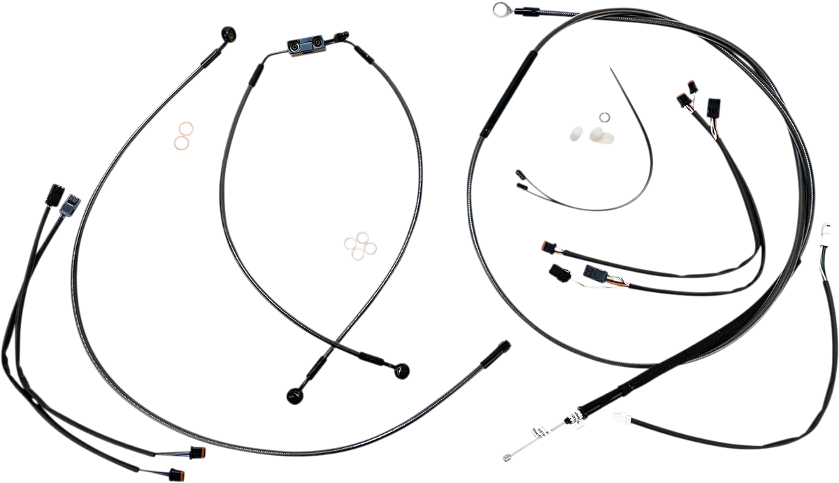 Magnum Black Pearl Designer Handlebar Installation Kit 487951