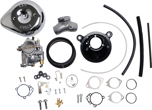 S & S Cycle Carburetor E and Stealth Air Kit 110-0145