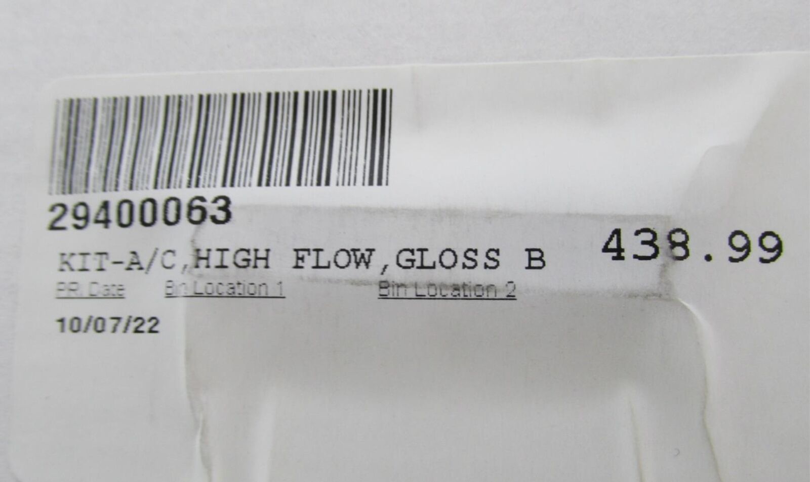 Harley Genuine NOS Screamin Eagle Black Agitator Air Cleaner Kit 29400063