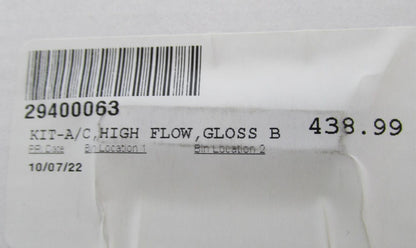 Harley Genuine NOS Screamin Eagle Black Agitator Air Cleaner Kit 29400063