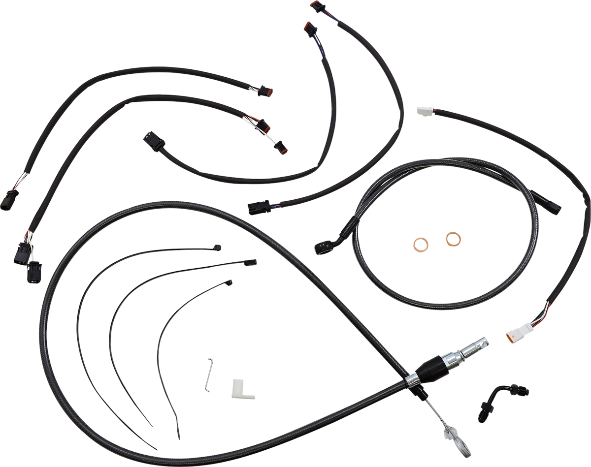 Magnum Black Pearl Designer Handlebar Installation Kit 4871161