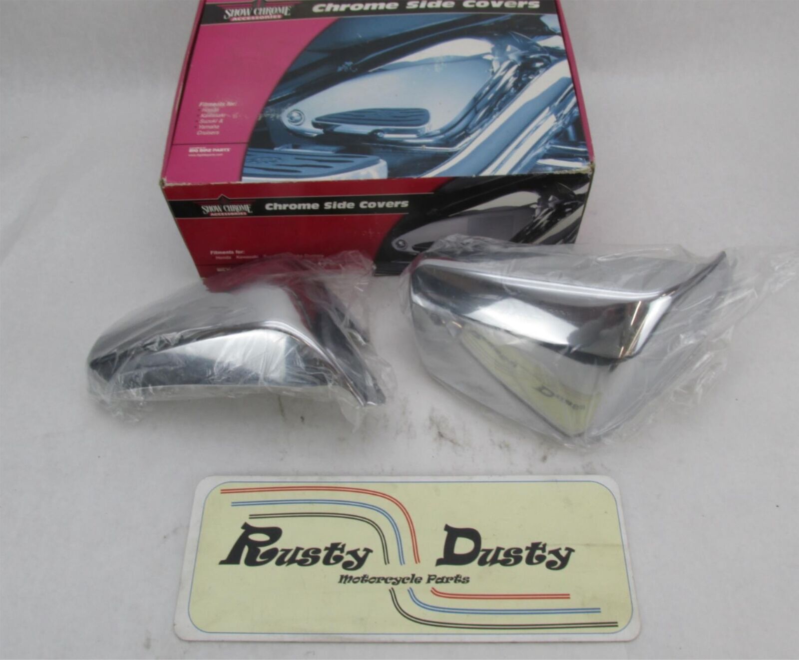 Show Chrome Honda VT750 Shadow Aero Fairing Side Covers 53-427