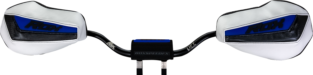 Rox Speed FX Generation 3 Flex-Tec Handguards Black/White/Blue FT3-HG-BWB