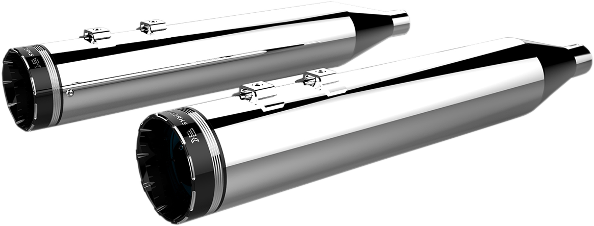 Khrome Werks 4.50" HP-Plus Slip-On Mufflers Chrome 202790