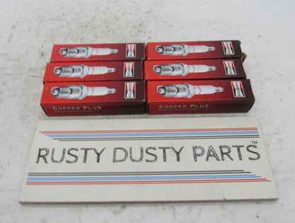Lot of 6 Champion Motorcycle Spark Plugs 538 RH8C