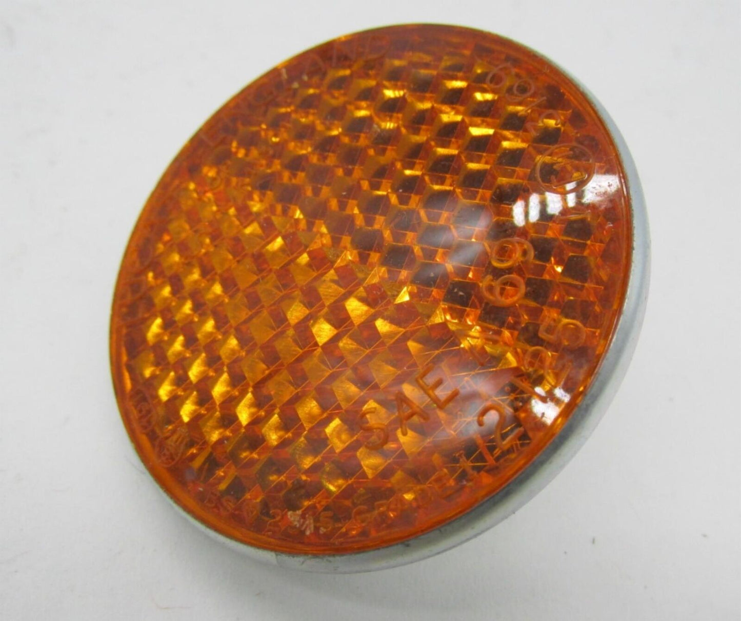 Genuine Lucas BSA Triumph RER14 Amber Reflector