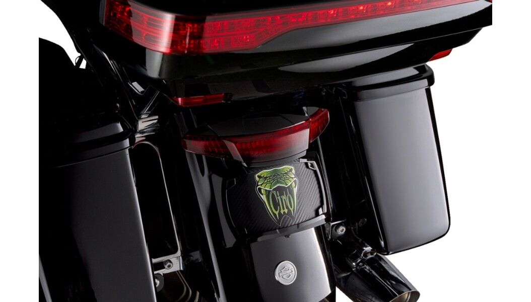 CIRO Latitude Lightstrike Taillights with License Plate Holder 40474