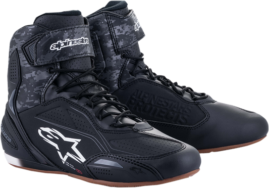Alpinestars Faster-3 Shoes Black/Gray 12.5 2510219118212.5-12.5