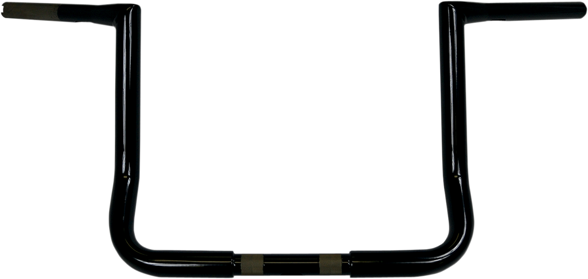 LA Choppers 1 1/4in. Twin Peaks Touring Handlebar Black Powdercoat LA-7361-12B