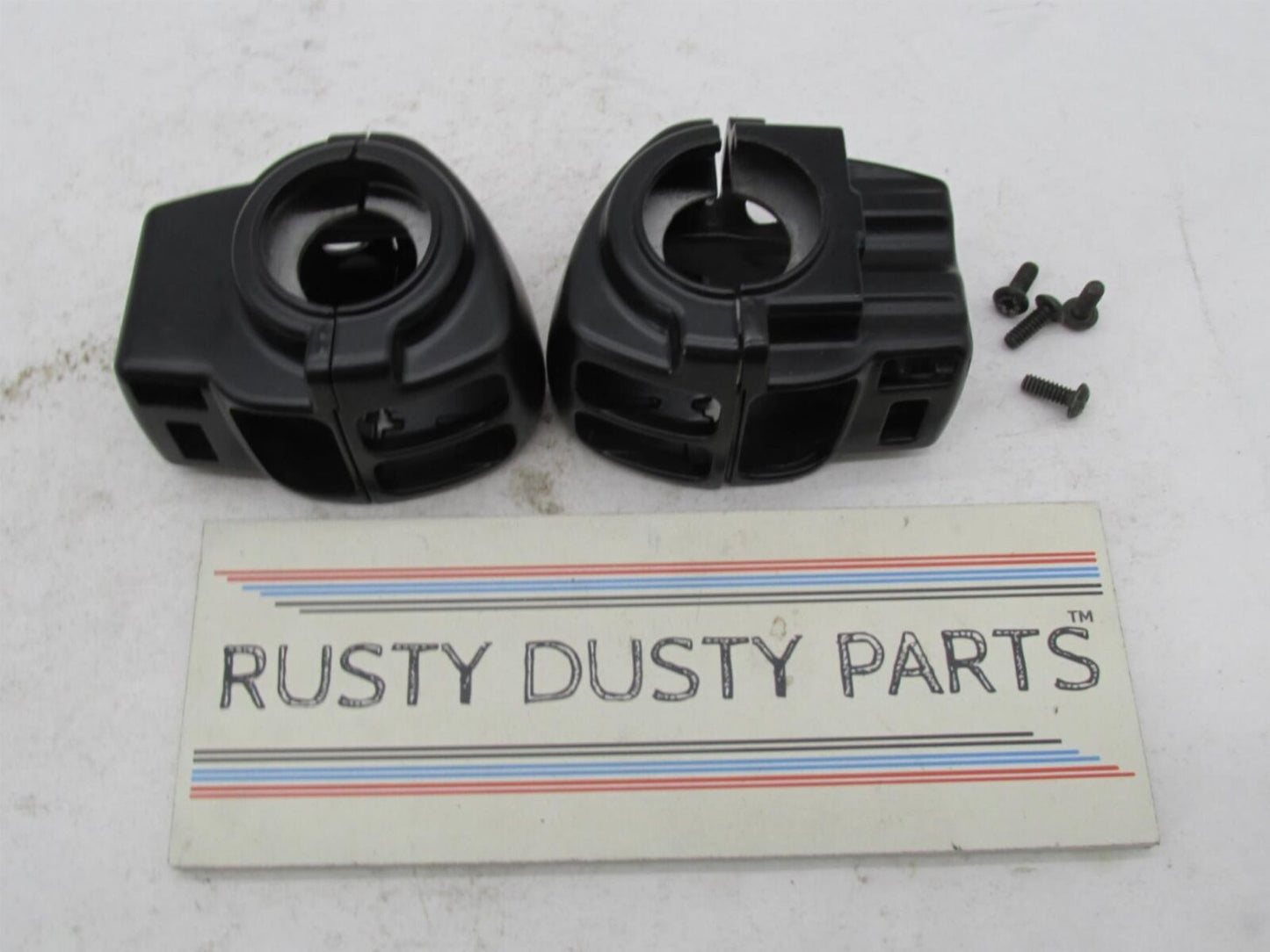 Set of Stock Harley 1996+ Touring Stock Handlebar Switch Housings w/ Screws